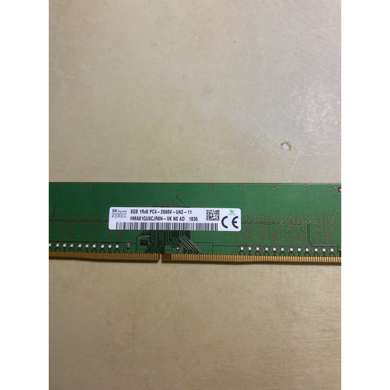 美光 海力士 宇瞻 桌上型 記憶體 DDR4 2400 2666 8GB  二手 桌電 桌上型 Ram