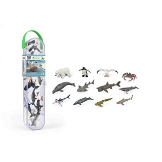 小牛津【永曄】collectA 迷你海洋生物組3(盒裝-12入)~英國高擬真模型-A1211