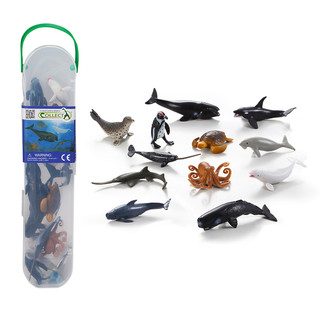 小牛津【永曄】collectA 迷你海洋生物組2(盒裝-12入)~英國高擬真模型-A1108