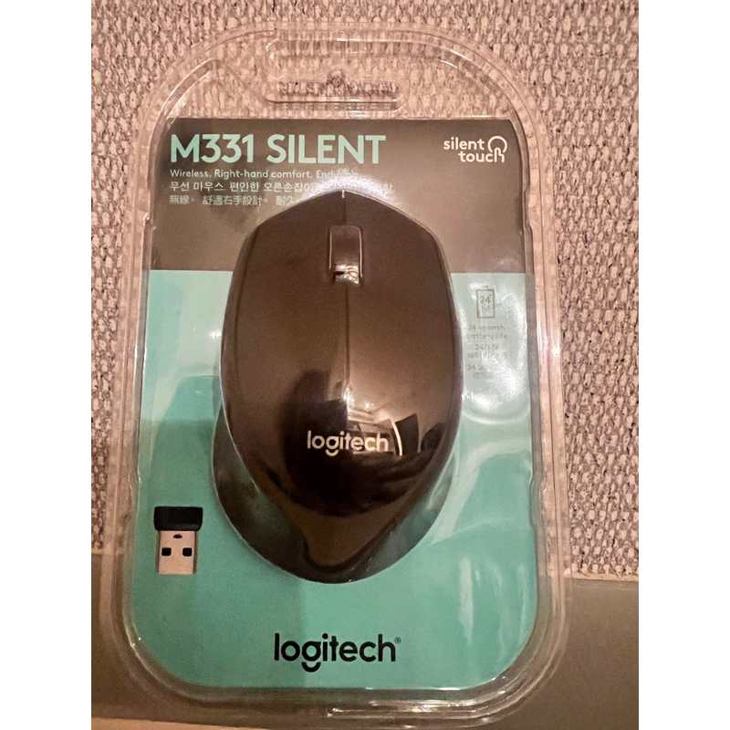 Logitech 羅技 M331 SILENT 無線/靜音滑鼠