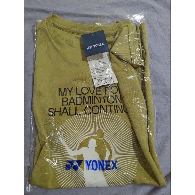 便宜出清！Yonex 羽球 羽毛球 全新 吊牌未拆 排汗衣 羽球衣 運動衣 推廣服 尺寸S