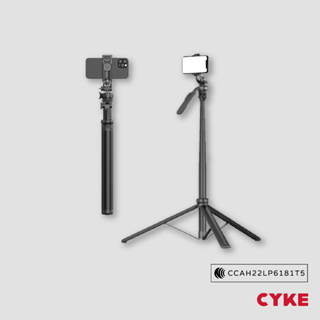 ❚ CYKE ❚ NCC認證 超長三角架 2米 自拍桿 自拍棒 藍芽自拍器 藍芽自拍棒 三腳架 手機架 直播支架 鋁合金