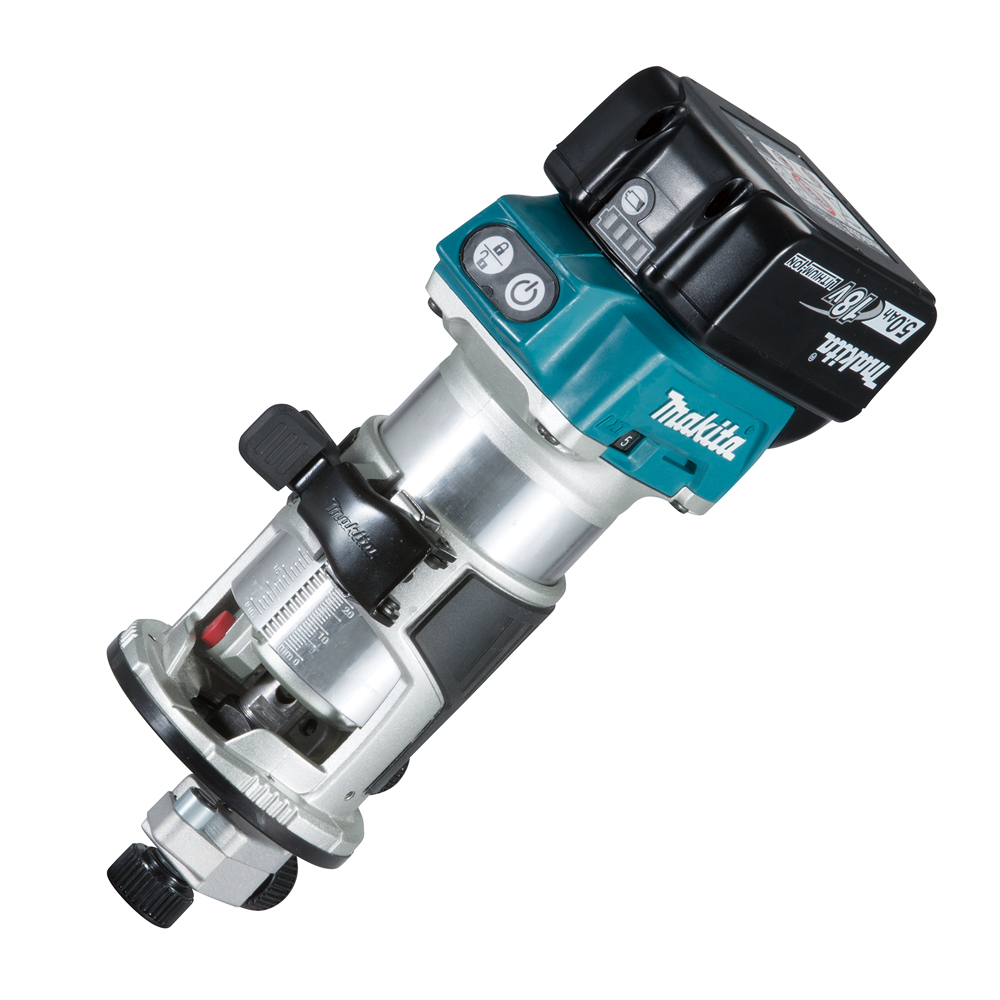 日本牧田MAKITA-DRT50 充電式無刷木工修邊機 18V 單機 不含鋰電池、充電器。