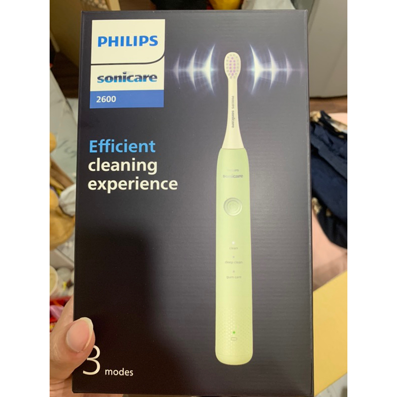 PHILIPS 飛利浦 Sonicare輕柔舒敏音波震動牙刷HX2411/03-綠色