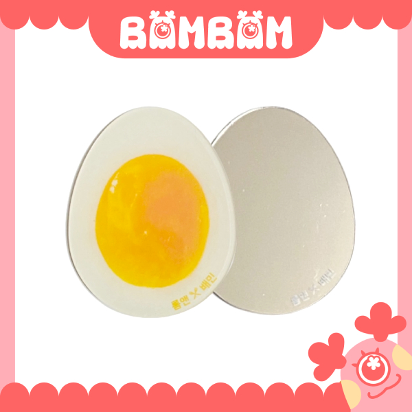 [現貨] Rom&amp;nd X Baemin 聯名 辣炒年糕 周邊商品 05 雞蛋造型鏡子 雞蛋 鏡子