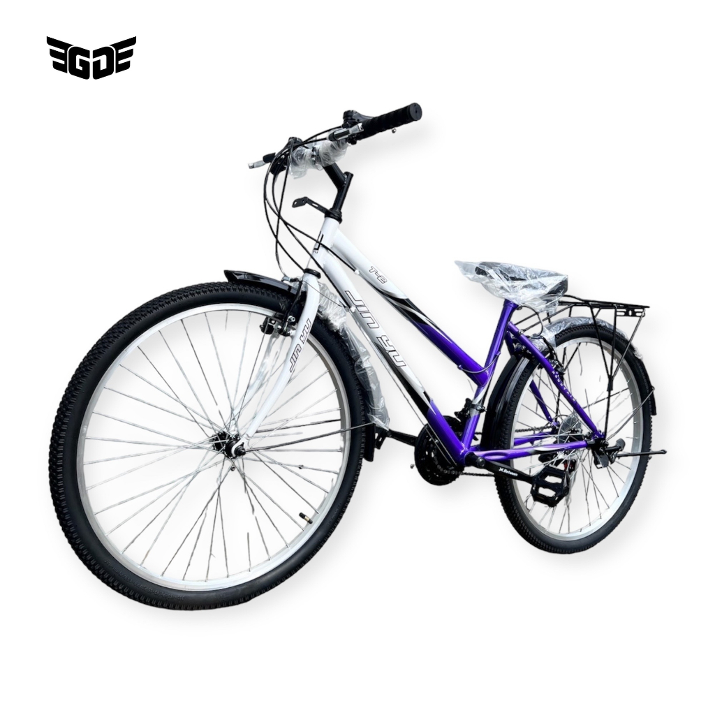 【JIN YU】26吋21速低跨代步腳踏車
