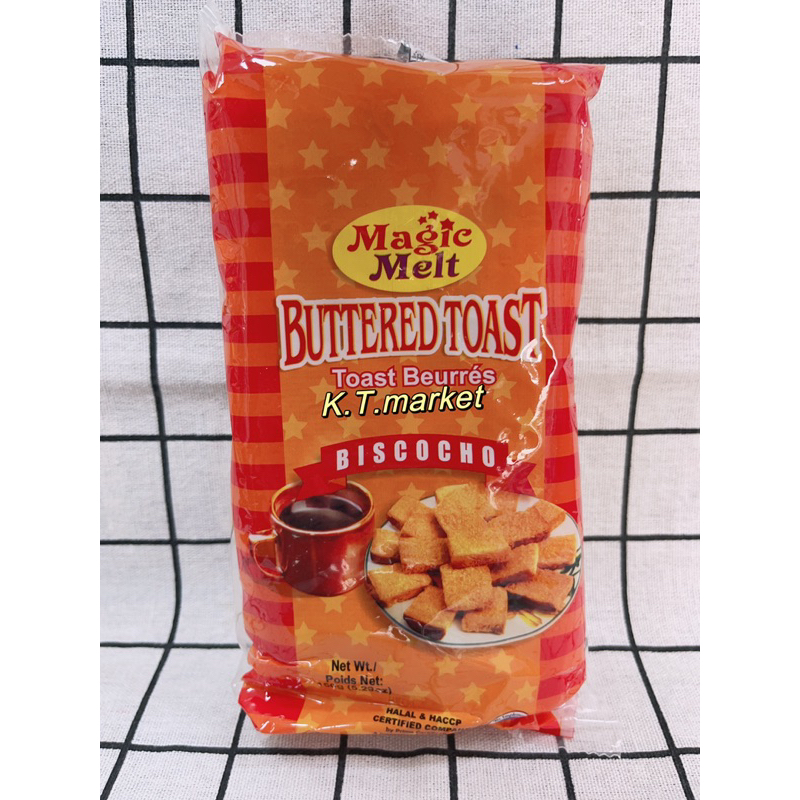 菲律賓 🇵🇭magic melt 奶油 吐司 餅乾  buttered toast  beurres bischo