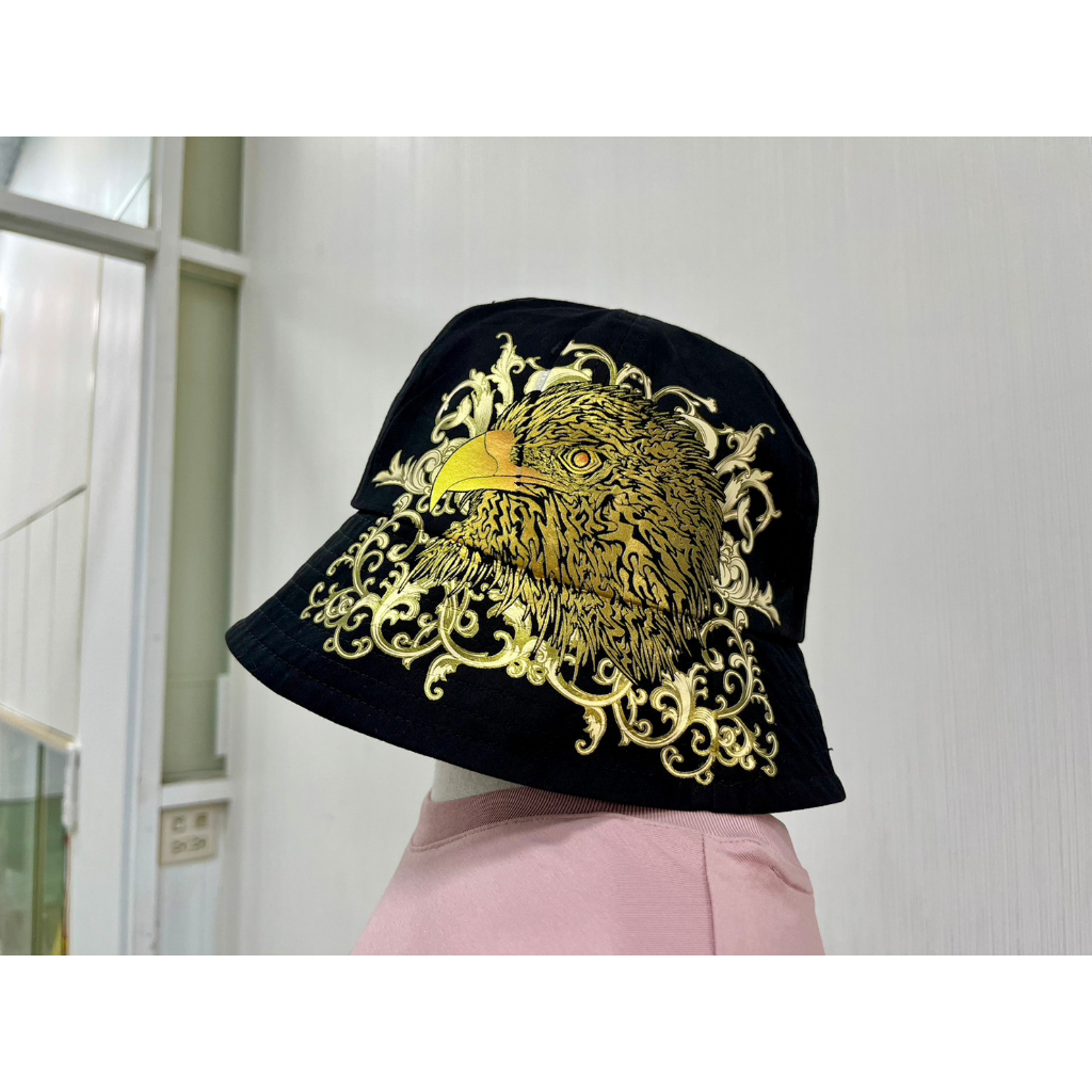【Mamacita】客製化帽子 漁夫帽 客製化印刷 自創品牌  高傲的禿鷹
