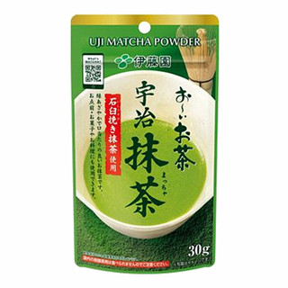 +爆買日本+伊藤園 ITOEN 宇治抹茶粉 30g 石臼挽抹茶 綠茶 石磨抹茶 日本綠茶 茶粉 日本必買 日本原裝