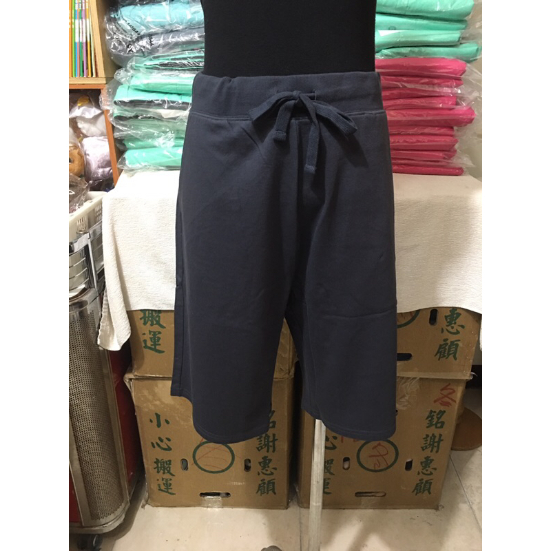 專櫃品牌Hang Ten~藍色毛巾布短褲J