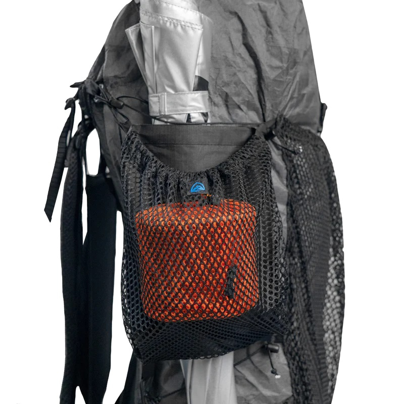 【預購】Zpacks 14g極致輕量化 2.5L 背包容量擴充網袋 頂部側袋 鍋具收納袋 正版經銷