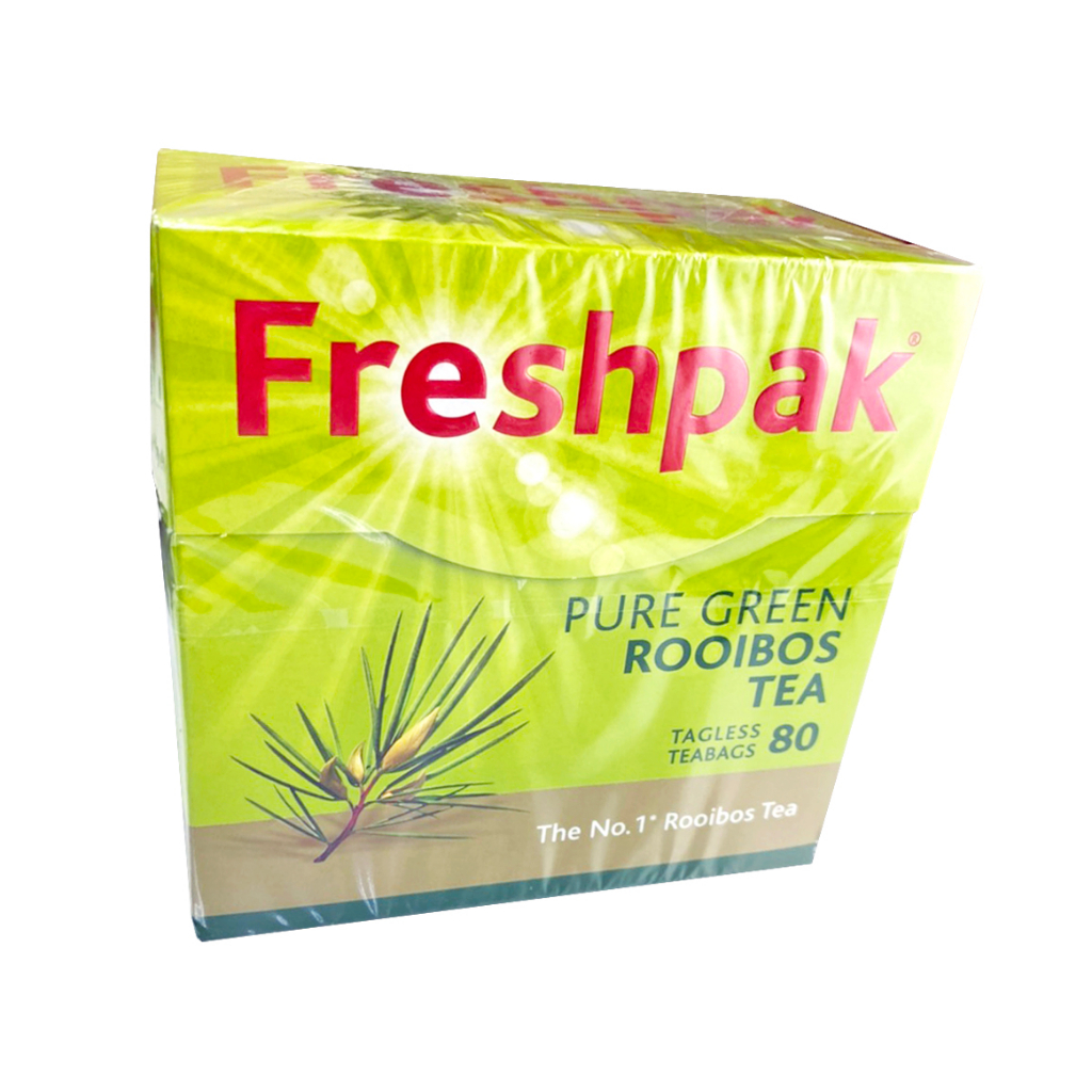 Freshpak 南非國寶綠茶 Rooibos tea 80包/盒 有效期限至2023/11月 ~即期出清~