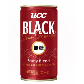 UCC 赤․濃醇無糖咖啡飲料185g(30入/箱)