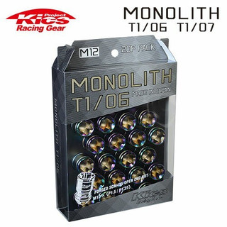 KYO-EI MONOLITH T1/06 防盜螺絲組-彩鈦(M12xP1.5)(M12xP1.25)