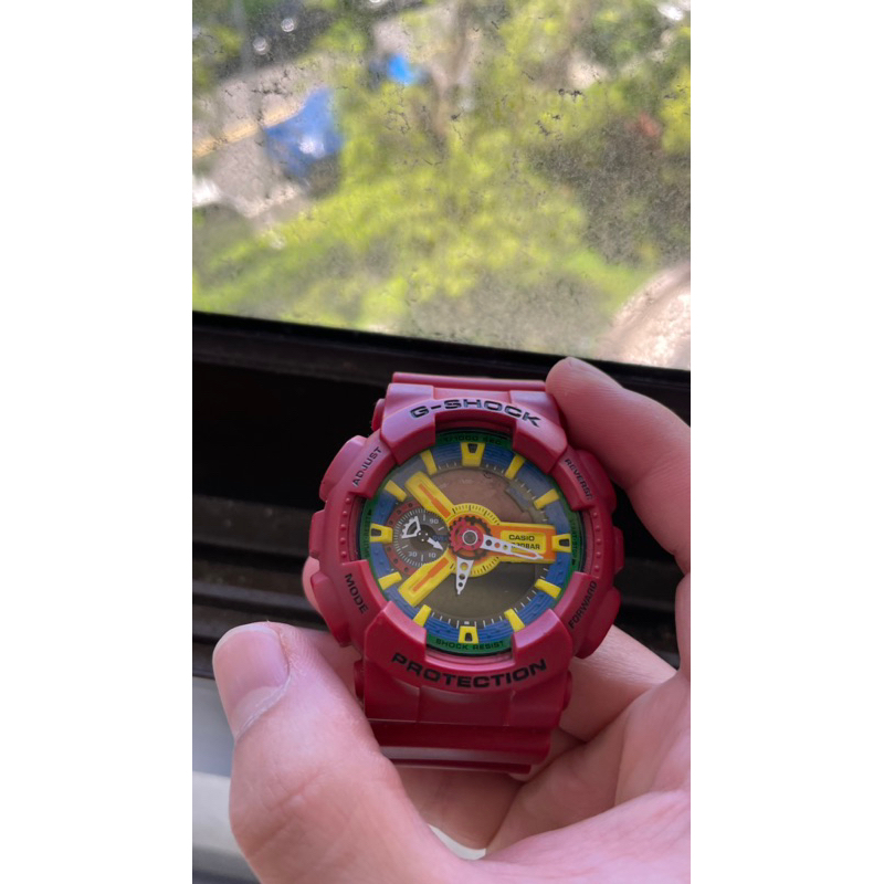 二手九成新 紅樂高 g-shock 🌈 請看圖喲