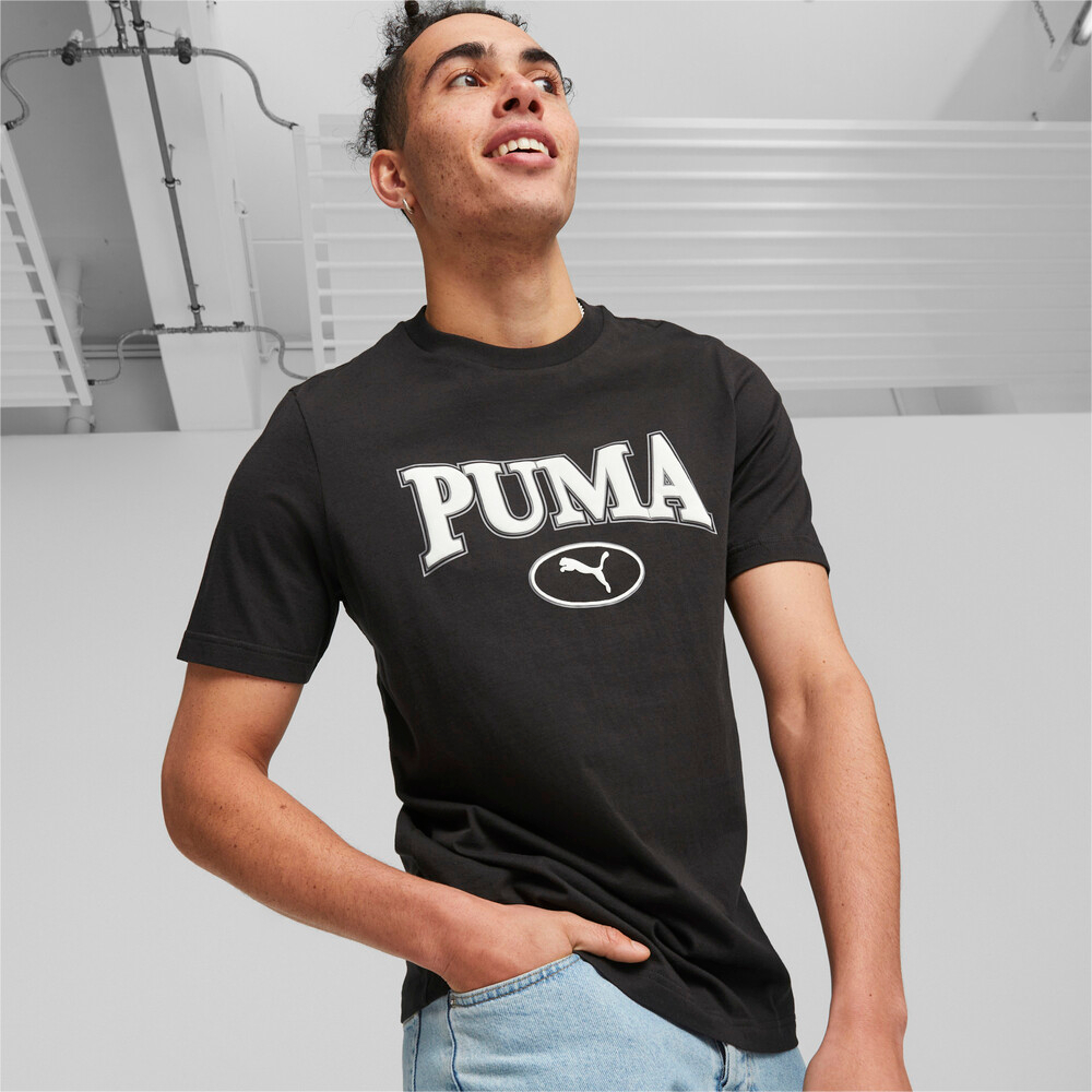 PUMA 男生款 流行系列 PUMA SQUAD 短袖上衣 67601301 彪馬 運動短袖 歐規
