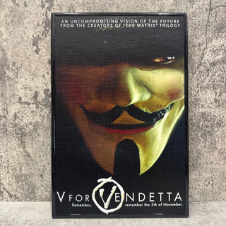 『老番顛』V怪客 V for Vendetta 現代框 經典電影 電影海報 海報 裝飾畫 kt板 展板 背景裝飾