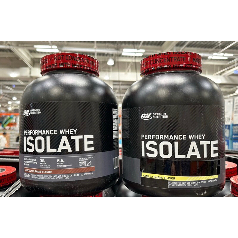 現貨特價🔥 Costco 好市多代購 ON Whey isolate分離乳清蛋白粉 巧克力奶昔/香草奶昔 乳清蛋白