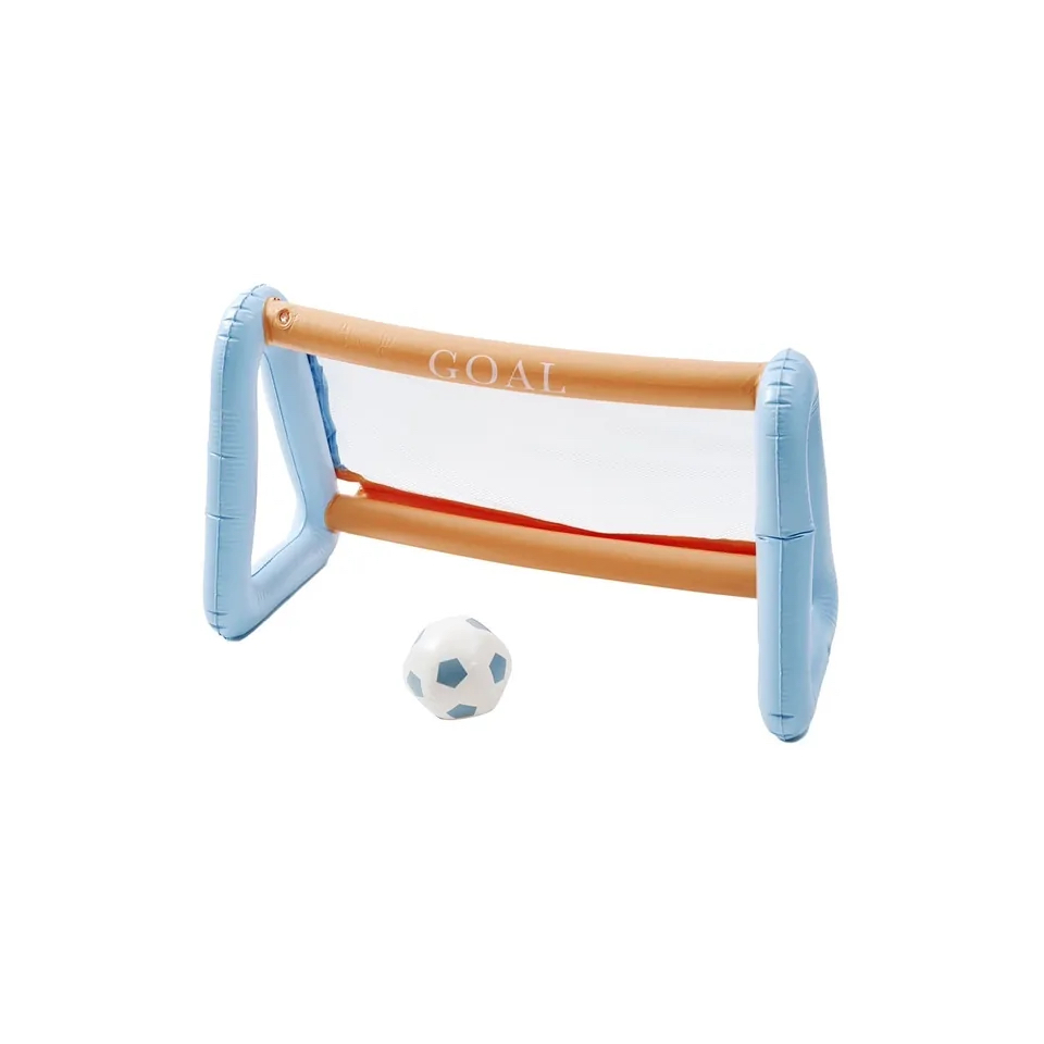 日本貨 足球套組 兒童玩具 戶外玩具 體能玩具 踢球 足球 簡易足球門 攜帶式玩具