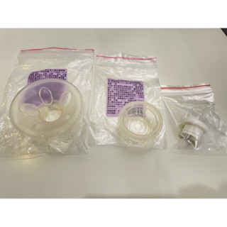 英國製✨物況良好 三件套 [AVENT 新安怡] 正品 鴨嘴+電動閥門+一般尺寸花瓣各一✨電動擠乳器配件 Philips
