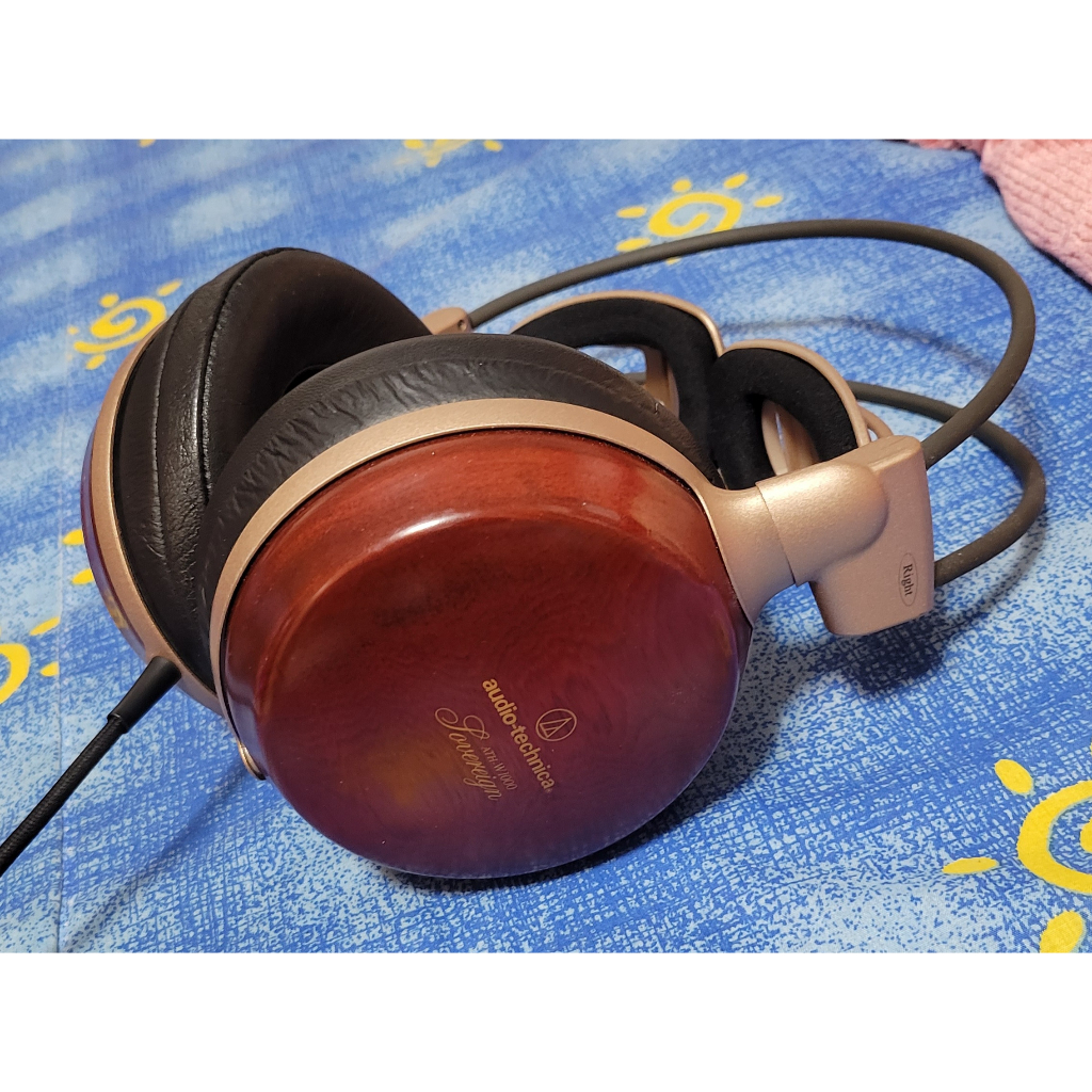 鐵三角 audio-technica ATH-W1000 耳機 經典女毒 木殼