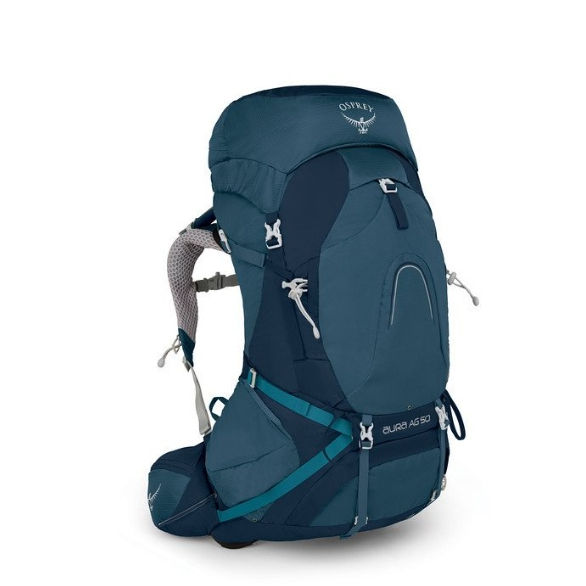 OSPREY AURA 50 AG 輕量登山背包(女款) 50L XS挑戰藍