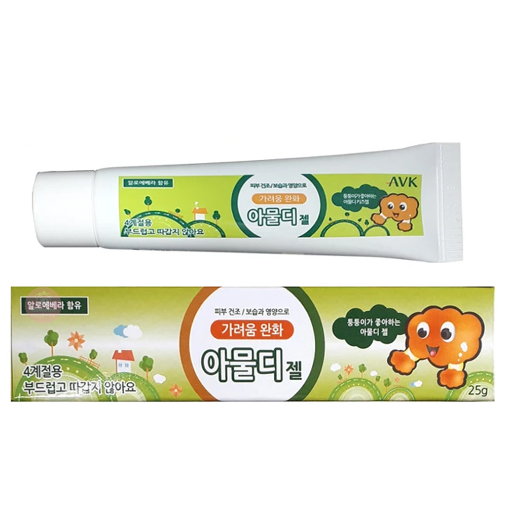韓國 AVK 兒童專用溫和蚊蟲叮咬止癢保濕膠 25g 韓國製 蚊蟲膏 凝膠 0485