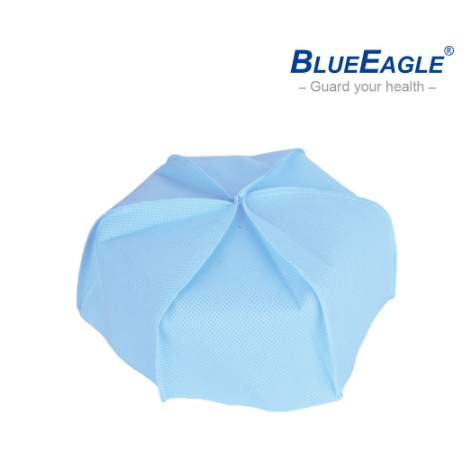 藍鷹牌 拋棄式藍色衛生帽襯 不織布透氣材質 適用工程帽/安全帽
