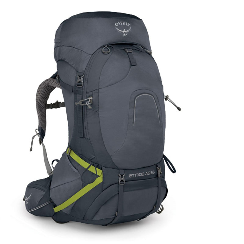 【OSPREY 美國】Atmos AG 65 男款登山背包 65L 深淵灰 Abyss Grey M 旅行包 專業登山包