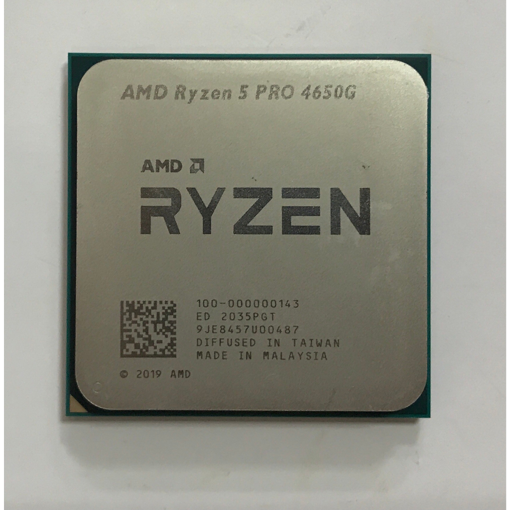 AMD Ryzen 5 R5 PRO 4650G 3.7G 8M 6C 12T 六核心 十二執行緒 原廠保固中