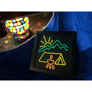 手作DIY材料包 霓虹燈 佈置裝飾 光線畫 露營裝飾