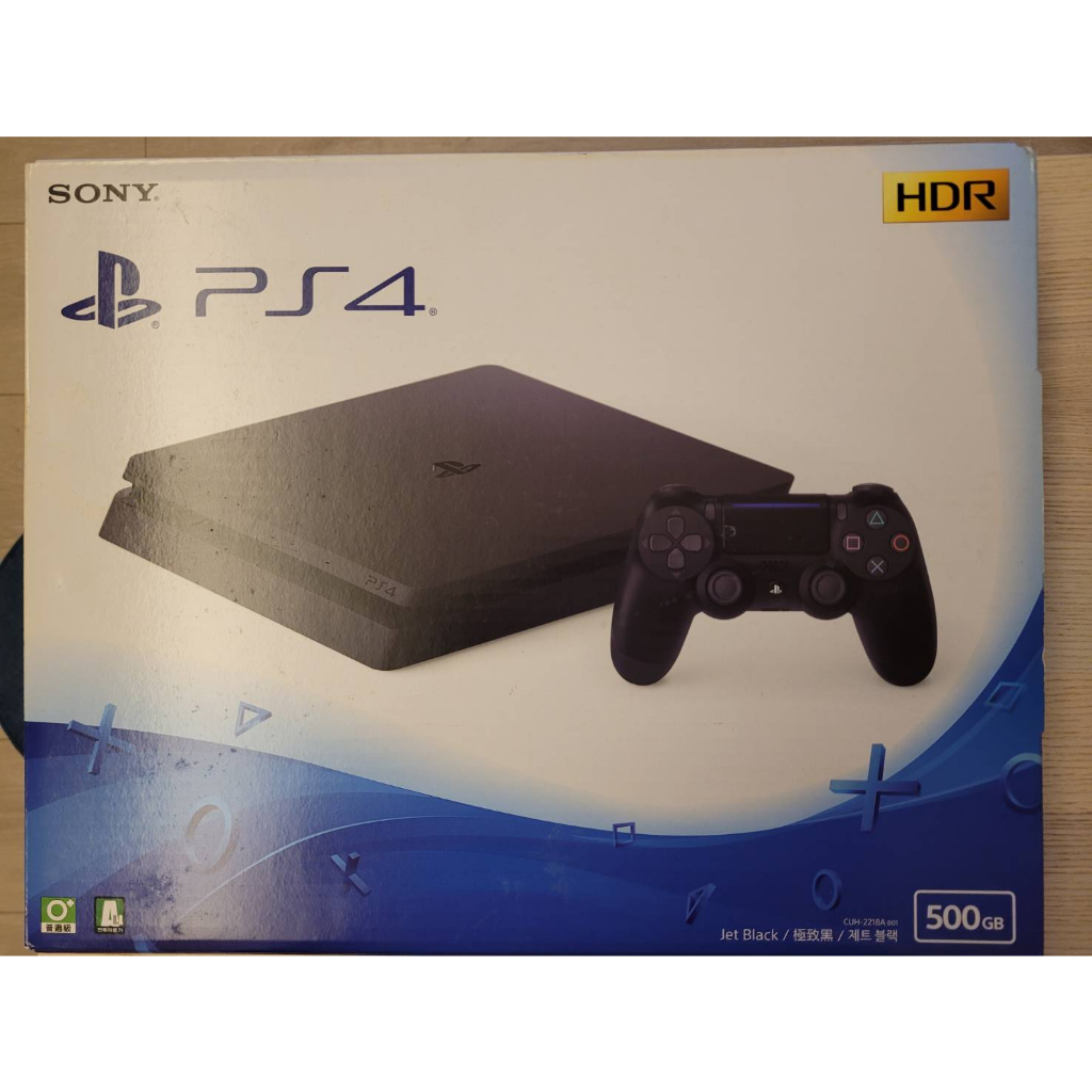 PS4 主機 SLIM 500GB 極致黑