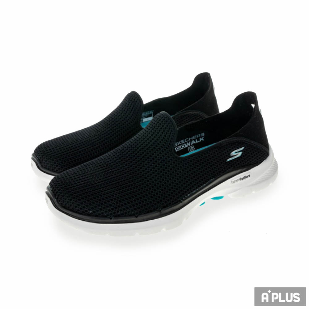 SKECHERS 女 GO WALK 6 休閒鞋 透氣 舒適  易穿脫 - 124553BKAQ