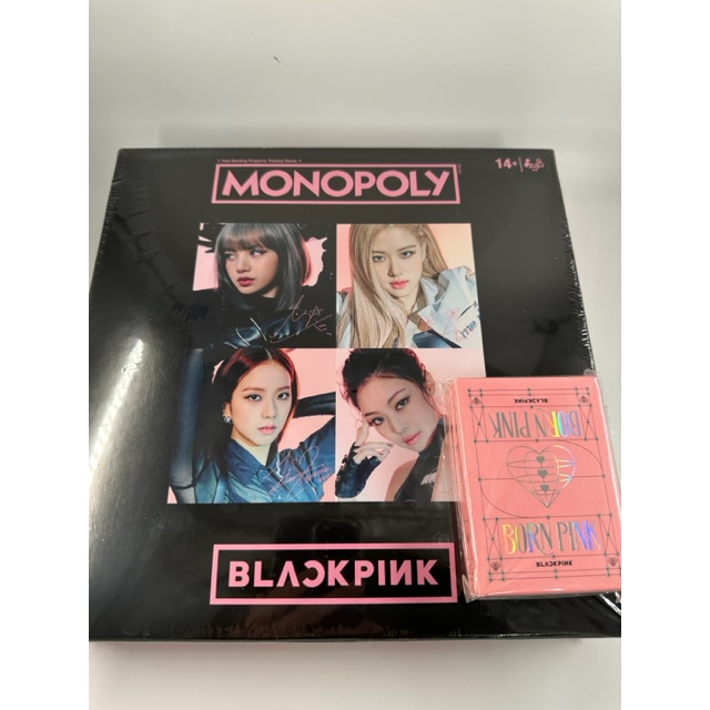 韓國帶回 現貨 blackpink 官方周邊 大富翁 撲克牌 【冠頭日貨】