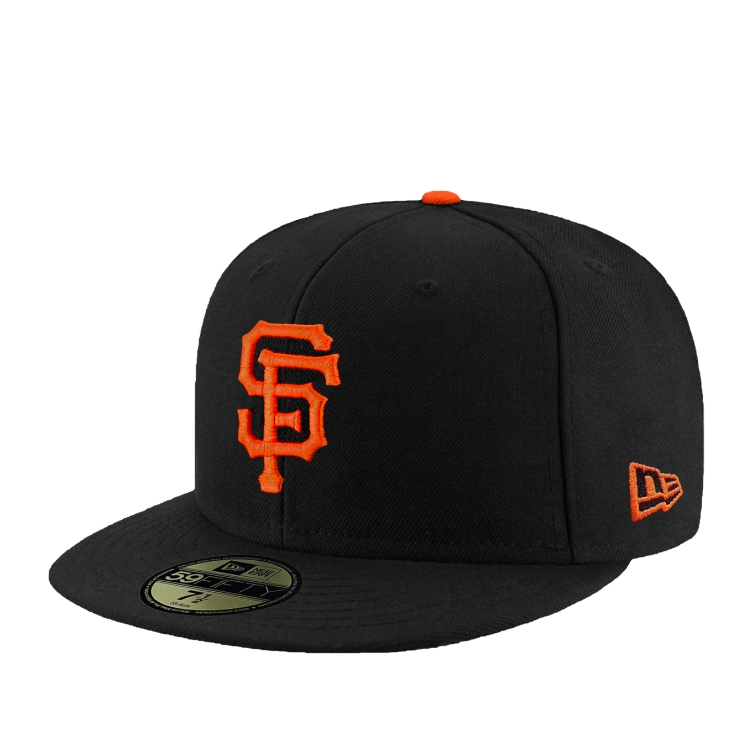 [全新] NEW ERA MLB 59FIFTY 5950 球員帽 舊金山 巨人 黑 棒球帽 鴨舌帽 全封式