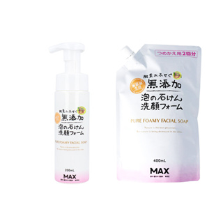 【JPGO】日本製 SOAP MAX 無添加 泡沫洗面乳~乾燥肌
