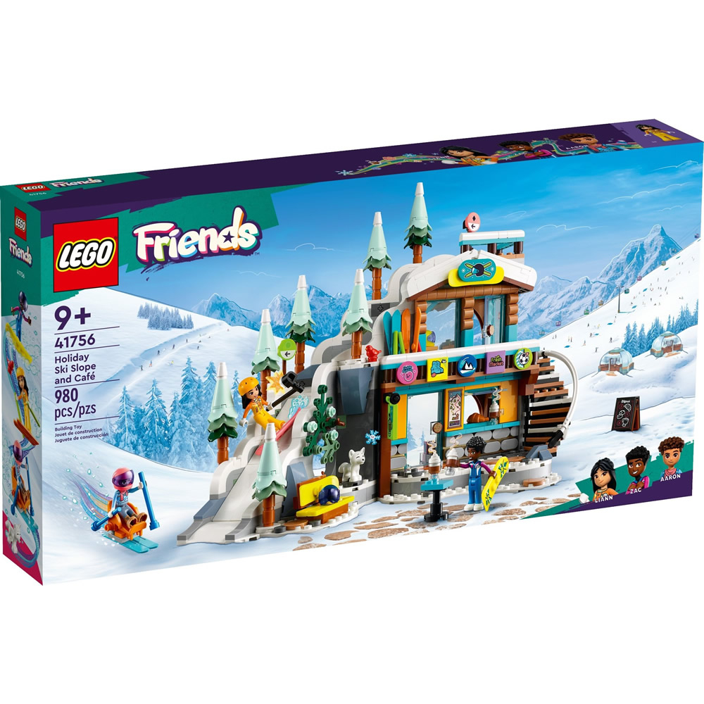 LEGO樂高 LT41756 Friends系列 假期滑雪場和咖啡廳