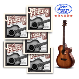 【旋弦樂器】500XL、550SL、570C 、600L、700M民謠磷青銅吉他弦 - 美國John Pearse