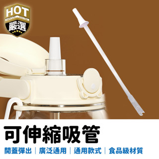 伸縮吸管組 1000ML適用 吸管 替換吸管 伸縮吸管 矽膠吸管 可拆卸清洗 自由裁剪 直飲水壺 環保吸管 三節吸管