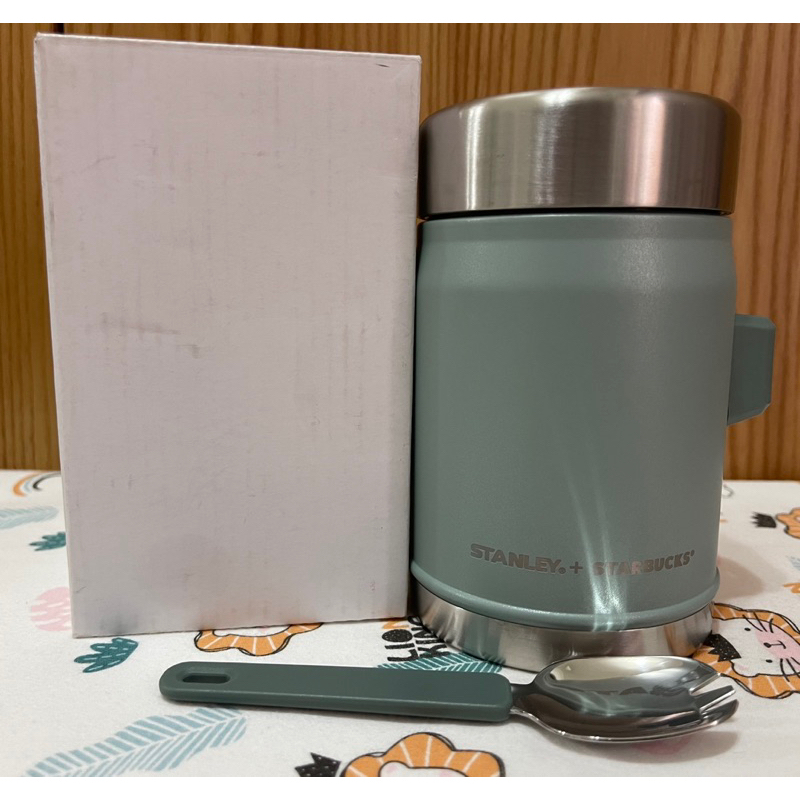 星巴克 STANLEY.+STARBUCKS 14oz/414ml 不鏽鋼悶燒罐 全新