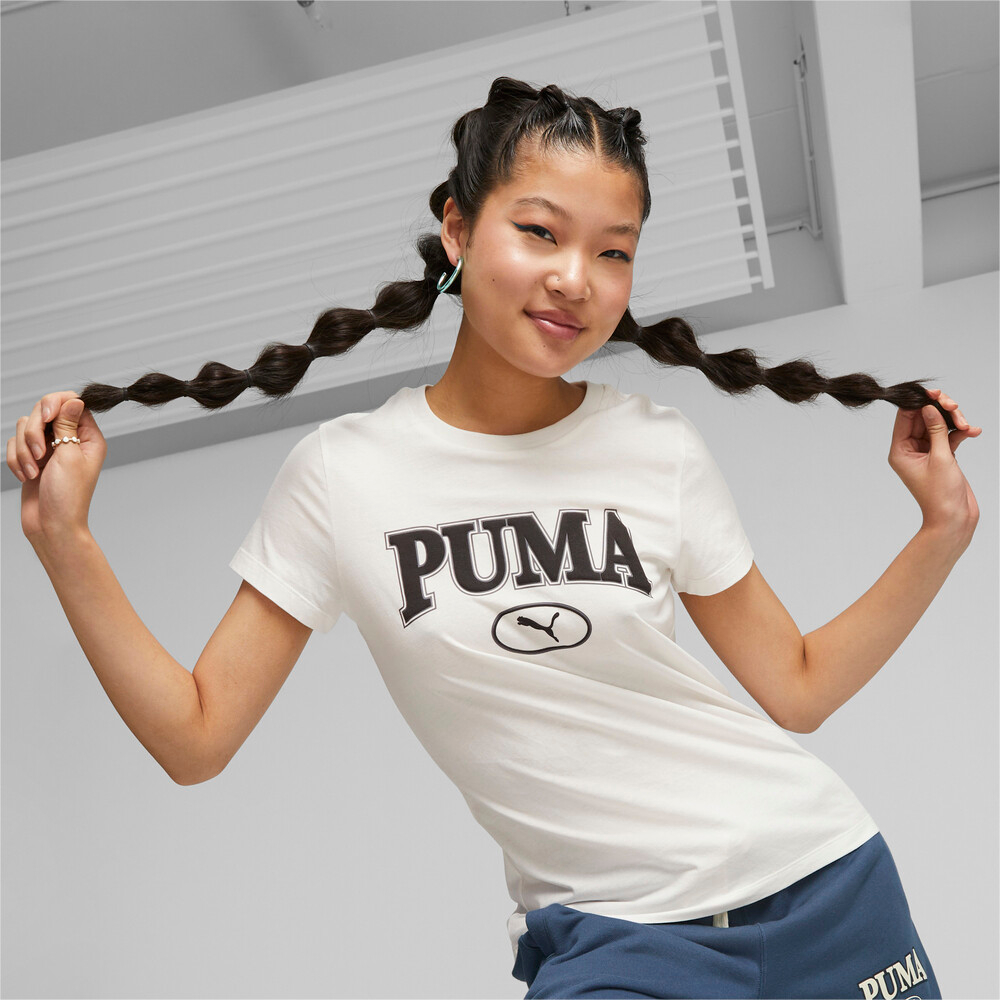 PUMA 女生款 流行系列 PUMA SQUAD 短袖上衣 67661165 彪馬 運動短袖 歐規