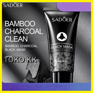 SADOER Bamboo Charcoal Black Mask Masker Wajah Komedo KBT170