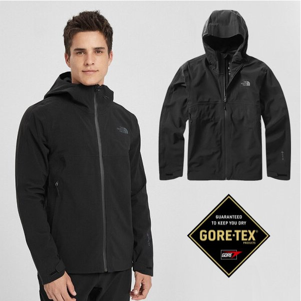 【美國 The North Face】零碼特價》男 款 防風透氣耐磨可調節連帽防水外套 GORE-TEX 北臉_49B8