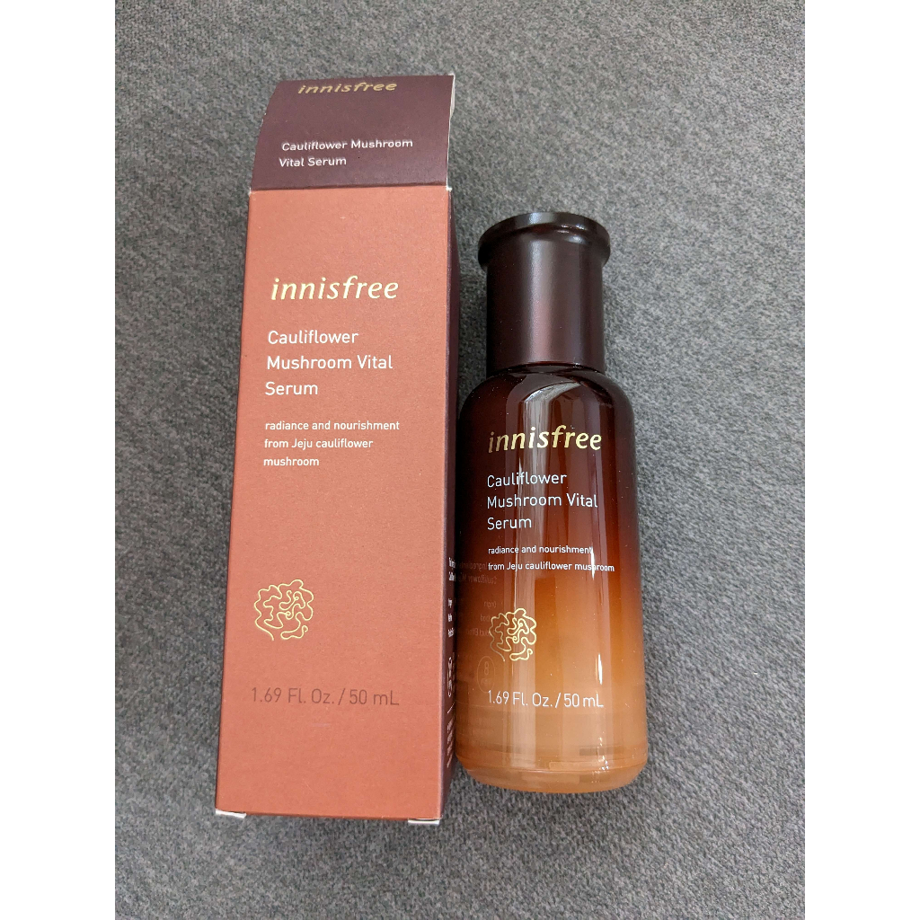 【innisfree】韓國正貨Caulifiower Mushroom Vital Serum 花蘑菇全面呵護修復精華