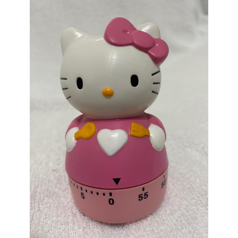 日本Sanrio 1998年Hello Kitty 造型計時器 （60分鐘）絕版品 無外盒