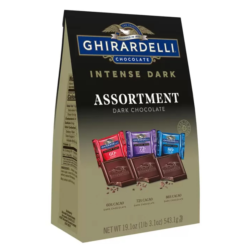 ［Ghirardelli］黑巧克力綜合包 3包一組 免運費 ～COSTCO 好市多代購～