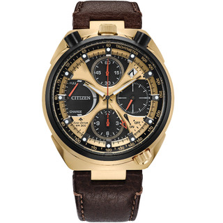 ∣聊聊可議∣CITIZEN 星辰 Tsuno Chrono 50週年 牛頭錶 光動能計時手錶 AV0072-01X