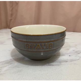 法國🇫🇷Staub復古灰色陶瓷碗14cm飯碗湯碗 松露白陶瓷碗10cm小碗 可進烤箱