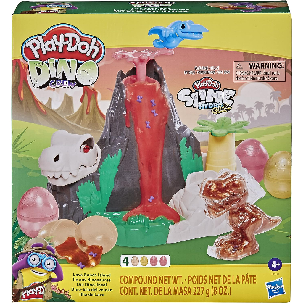 Play-Doh 培樂多 火山恐龍島 火山 恐龍島 史萊姆 Slime 孩之寶 Hasbro 正版在台現貨