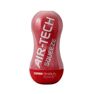 【台灣公司貨】TENGA AIR-TECH SQUEEZE 擠壓氣炫杯 REGULAR 經典紅